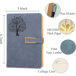 Cuadernos de tapa dura de cuero PU Estilo y representaciones exitosas Alta calidad a granel Vietnam que refleja cualidades de liderazgo - Product Image 4