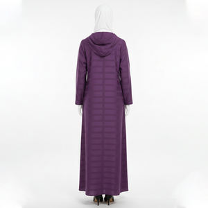 Kaftan Abaya Longue Droite en Chiffon pour Femme, Modeste, Style Vintage, Écologique, 100% Soie Naturelle, Personnalisable, Vente en Gros, pour Adultes - Collection 2026 - Product Image 3