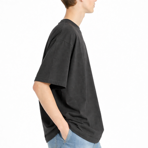 เสื้อยืดตาข่ายระบายอากาศไซส์ใหญ่พิเศษสำหรับผู้ชายเสื้อเชิ้ตแขนสั้นสุดเท่เสื้อแฟชั่นทรงหลวมน้ำหนักเบา - Product Image 3