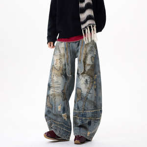 Pantalones Deportivos con Lavado Ácido al Por Mayor, Pantalones Deportivos para Hombre de Alta Calidad con Bolsillos, Pantalones Deportivos con Logotipo Personalizado para Hombre - Product Image 4