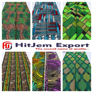 Tissu en coton imprimé wax africain Ankara personnalisé du Kenya, mode culturelle tendance, textile en gros, fournisseur de fabrication OEM - Product Image 5