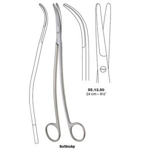 Body Vascular Scissors <b>Shears</b> High Quality Stainless Steel Surgical Medical <b>Tools</b> Instrument - Product Image 4