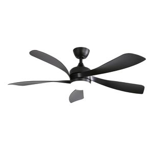 Ventilatore da soffitto moderno a LED da 52 pollici con pale in ABS dimmerabili a 3 colori, telecomando e motore DC reversibile (simile a W882P146310) - Product Image 2