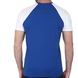 Camiseta de algodón para hombre, tela suave, cuello redondo, informal, manga corta, estilo moderno, para verano, uso diario, estilo urbano, 180 g/m² - Product Image 3