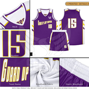 Nouveauté, uniforme de basket-ball réversible uni, prix bas, uniforme de basket-ball réversible - Product Image 5
