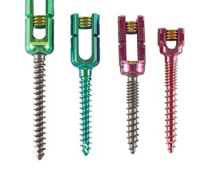 Instrument de chirurgie orthopédique de la colonne vertébrale, vis manuelle réutilisable, certifiée CE, classe II, en alliage de titane vert ALIVANTA - Product Image 6