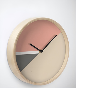 High Quality Wood & Resin Wall <b>Clock</b> with Roman Numerals Silent Movement and <b>Battery</b> Operated Great Wall Decorate for Kitchen - Product Image 3