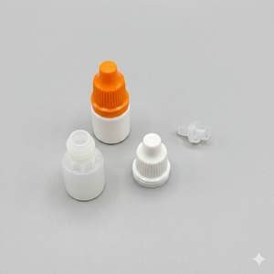 <b>White</b> PP Plastic Cylinder Bottle With Screw <b>Cap</b> For Cosmetic Use 3-20ml Lightweight Durable Packaging - Product Image 6