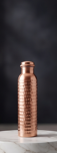 Bouteille d'eau en cuivre pur martelé, grande taille, style traditionnel ayurvédique, étanche, pour le sport – Vente en gros - Product Image 2