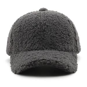 Unisex Faux Fur Baseball <b>Cap</b> <b>Winter</b> Warm Casual Hat For Adults 56-58CM Adjustable Fit Multiple Colors Available - Product Image 3