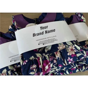 Custom Printed Belly Bands Paper Packaging Recycled Paper Wrap Labels for Retail Product Packaging Bulk Supplier - Product Image 5