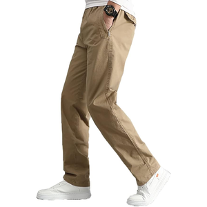 <b>Men</b>’s Cargo Jogger Pants, <b>Elastic</b> Waist Casual Long <b>Trousers</b>, Lightweight Utility Sweatpants for Everyday and Outdoor Wear - Product Image 4