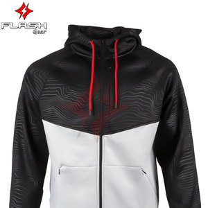 Sweat-shirts de moto unisexes homologués CE, armure amovible, aérations respirantes, fermeture éclair, résistants aux chocs, toutes saisons - Product Image 4