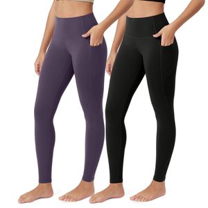 Leggings de yoga taille haute extensibles pour femmes, personnalisables en gros, avec poche latérale, pour fitness, gym, entraînement et course à pied - Product Image 3