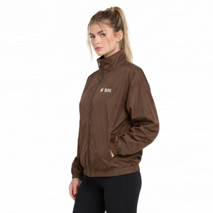 Chaqueta Winbrekaer con Logotipo Bordado Personalizado para Mujer, Chaqueta Ligera Informal de Nailon para Senderismo y Camping, Chaqueta Impermeable para Mujer con Cremallera Completa - Product Image 4