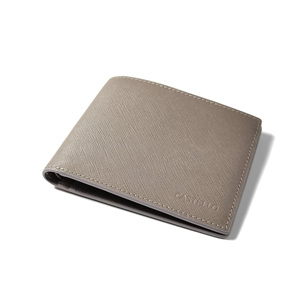 [Bargain] Top Quality Handmade Castello Saffiano Leather Men Bi-fold Billfold ID <b>Card</b> <b>Wallet</b> Passcase Navy Green Grey Black - Product Image 3