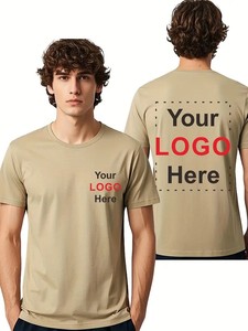 T-shirts longs unis pour hommes GAF de haute qualité, vierges pour impression par sublimation personnalisée, coupe oversize, séchage rapide et respirants - Product Image 6