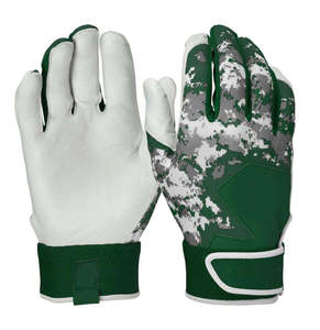 Meilleurs gants de frappe de baseball pour l'extérieur, gants de softball pour jeunes, personnalisables, vente en gros, protection des mains confortable, en cuir, unisexe, OEM - Product Image 2