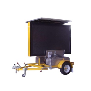 Panneau d'affichage variable pour remorque EN12966, signalisation routière LED, panneau de signalisation routière portable - Product Image 1