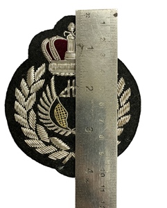 Badges en dentelle écologiques en gros, broderies à coudre, personnalisation 3D, accessoires broches faites à la main à coudre, taille personnalisée - Product Image 2