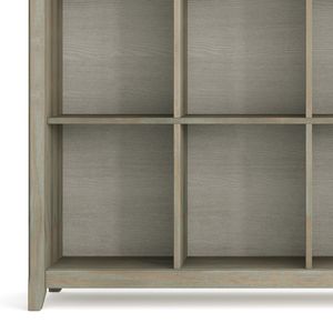 Contenitori portaoggetti Acadian Distressed Grey a 12 scomparti: soluzione durevole ed elegante per l'organizzazione - Product Image 4