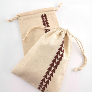 Bolsa de Algodón con Cordón, Estampado de Flechas, Ecológica, Tejida, de Muselina, Estilo Tradicional, Resistente al Agua, Regalo Promocional - Product Image 2