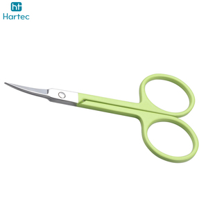 Durable Stylish Green Handle Sharp Curved Cuticle And <b>Nail</b> <b>Scissors</b> Stainless Steel Blade <b>For</b> <b>Nail</b> Art <b>For</b> Wholesale Rate - Product Image 3