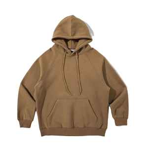 <b>Men</b> Sweatshirt Hoodies <b>Pullover</b> Heavyweight Drawstring Hoodies Cotton Oversized Blank Hoodie - Product Image 4