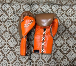 Guantes de Boxeo Profesionales Canelo No Boxing No Life, Estilo Mexicano, con Cordones, Unisex, de Cuero de Calidad, Transpirables, que Absorben la Humedad, Personalizables - Product Image 3