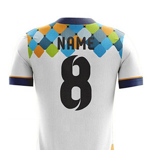 Uniformes de Fútbol Personalizados de Corte Regular y Secado Rápido, Logotipo Frontal con Impresión por Transferencia de Calor, Manga Corta de Verano, Malla 100% Poliéster - Product Image 5