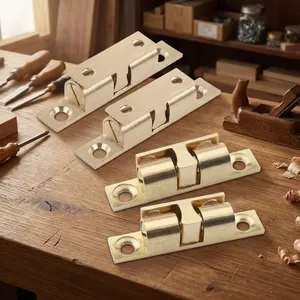 Oferta Especial: Cierre de Bola de Latón para Puertas de Muebles Modernos, Puertas Resistentes para Uso Residencial, Comercial, Hotelero y de Oficina - Product Image 5