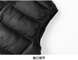 Chaleco Informal para Hombre, Estilo Coreano, Transpirable, de Poliéster, con Cierre de Cremallera, para Otoño e Invierno - Product Image 4