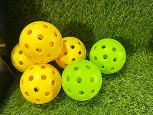 Paquete ecológico de alta calidad, 3 bolas de Pickleball ligeras y duraderas de 40 agujeros, bolsa de transporte de poliéster para entrenamiento de niños y adultos - Product Image 5