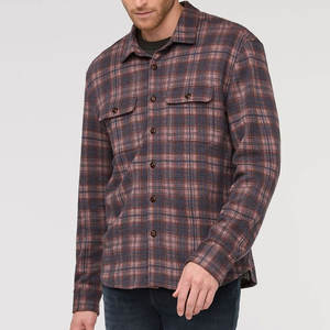 Style de vêtements streetwear décontractés modernes, chemise en flanelle à boutons, look à carreaux, pour le travail, les voyages et les loisirs - Product Image 1