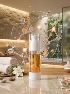 Sérum Éclat Visage Hydratant OEM Marque Privée MOQ 350 pièces Flacon Pompe Airless 30ml - Product Image 3