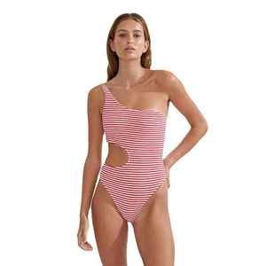 Combinaisons de sport pour femmes, coupe ajustée, tendance, de haute qualité, personnalisées, à une épaule, avec sublimation, best-seller - Product Image 2