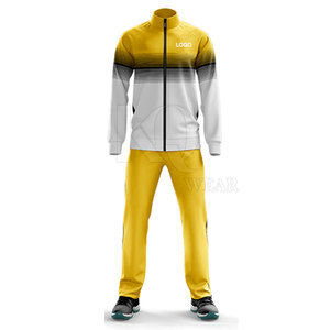 Survêtement de sport d'hiver pour homme avec sublimation, coutures de haute qualité, motif uni, tissu léger et écologique performant - Product Image 2