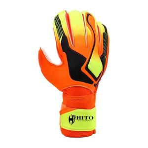 Gants de gardien de but professionnels, latex allemand 4 mm, découpe négative, gaufrage au dos, impression en silicone, vêtements d'entraînement, logo personnalisé - Product Image 2