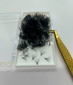 Extensiones de Pestañas Premade 20D Mega Volumen con Base Puntiaguda al por Mayor OEM ODM VIETKINGLASH Pelo Sintético Hecho a Mano - Product Image 1