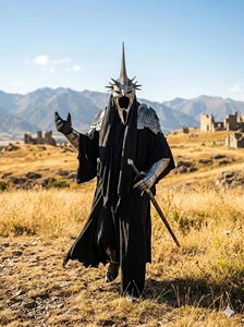 Conjunto de Armadura Medieval de Acero de Fantasía Oscura, Disfraz de Caballero Gótico para Cosplay, Halloween, Coleccionable - Product Image 4