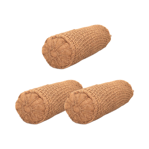 Protección de riberas de ríos y lagos con troncos de fibra de coco 100% natural, con agujeros de plantación precortados, hechos de rollos biodegradables de fibra de coco natural. - Product Image 1