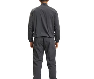Ensemble coupe-vent pour homme, léger, en polyester et élasthanne, avec fermeture éclair, pour activités de plein air et salle de sport, respirant, vente en gros, OEM, prix abordable - Product Image 2