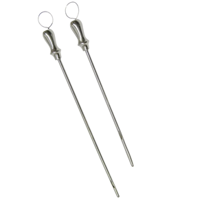 Seringue d'extraction de tumeurs en acier inoxydable de haute qualité, stérile, instrument chirurgical vétérinaire pour l'entretien du ventre de bovins, usage agricole - Product Image 5