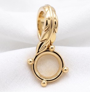 Colgante de Plata de Ley 925 Sólida de 6mm Redondo con Montura Semicompleta de 4 Puntas para Gema Pre-Entallada, Joyería al por Mayor, Nuevo Modelo - Product Image 6