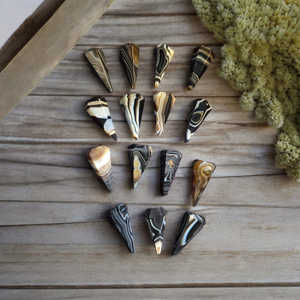 Nouvel arrivage de haute qualité Suleimani Hakik pendule de radiesthésie à facettes pierre naturelle artisanale produit en pierre semi-précieuse - Product Image 5