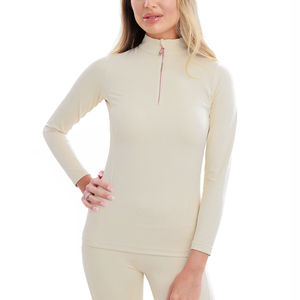 Chemise de base à manches longues respirante et légère pour l'équitation avec logo personnalisé pour femmes, service OEM disponible, vente de vêtements pour femmes - Product Image 3