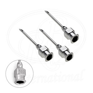 เข็มฉีดยาสัตว์ สแตนเลส แบบล็อค Luer ขนาด 16G x 1/2 นิ้ว บรรจุกล่อง เข็มฉีดยาใต้ผิวหนัง สำหรับปศุสัตว์และสัตว์ปีก - Product Image 3