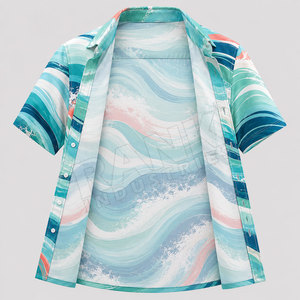 Chemises de plage pour hommes de haute qualité, mode nouvelle arrivée, style estival, fabriquées au Pakistan, confortables - Product Image 4