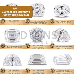 Diamantes Sueltos Cultivados en Laboratorio D'vins Jewels, 1ct~5ct, Color D, Corte Elegante en Forma de Pera, Origen Surat - Product Image 5