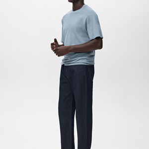 Camiseta Casual de Lujo para Hombre, Corte Ajustado, Poliéster/Algodón, Alta Calidad, Personalizable, Ecológica, Transpirable, Precio Bajo - Product Image 5